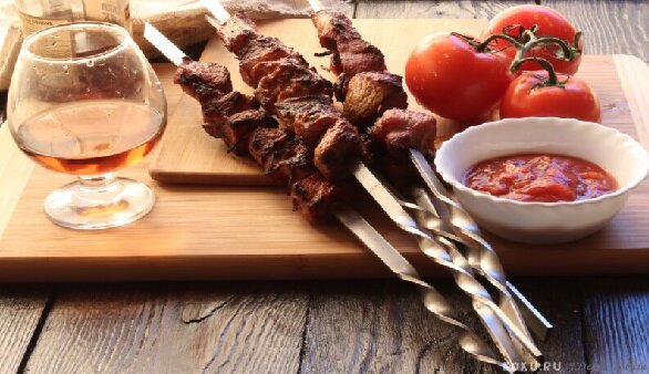 Шашлычок под коньячок — вкусно очень