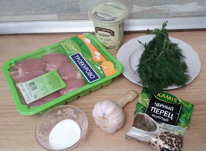 Набор продуктов для шашлыка