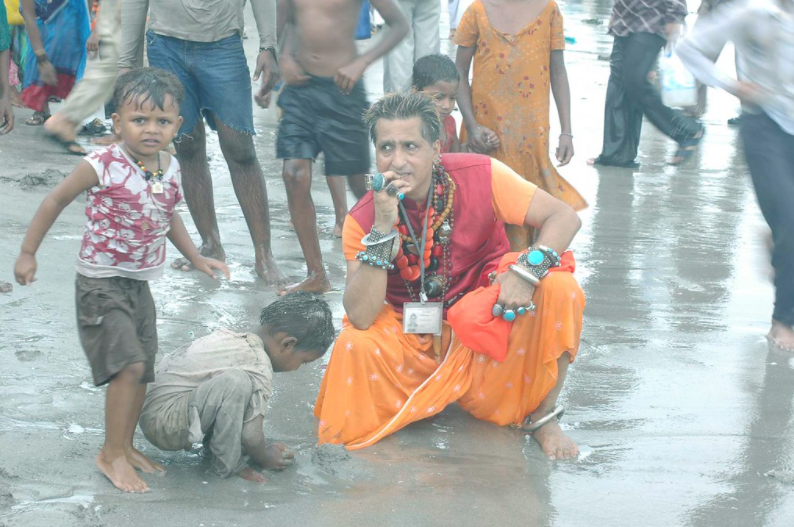 люди на пляже