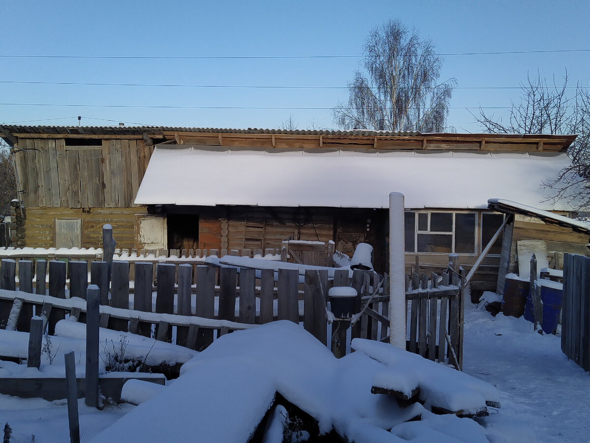 Наш теплый сарай