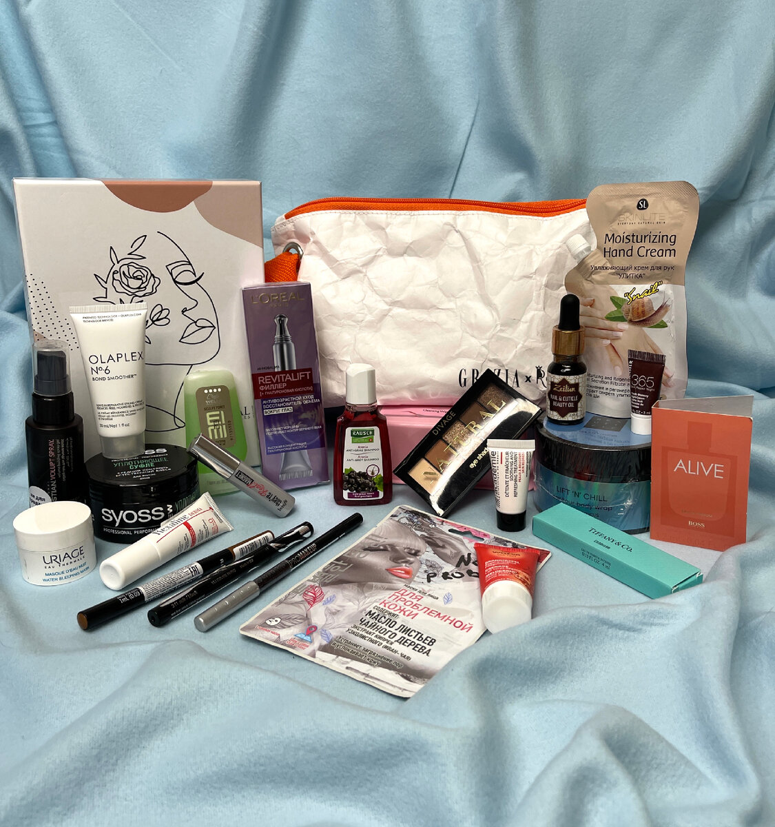 Коробочка Royal Samples combo beauty bag + Surprise Box + подарки