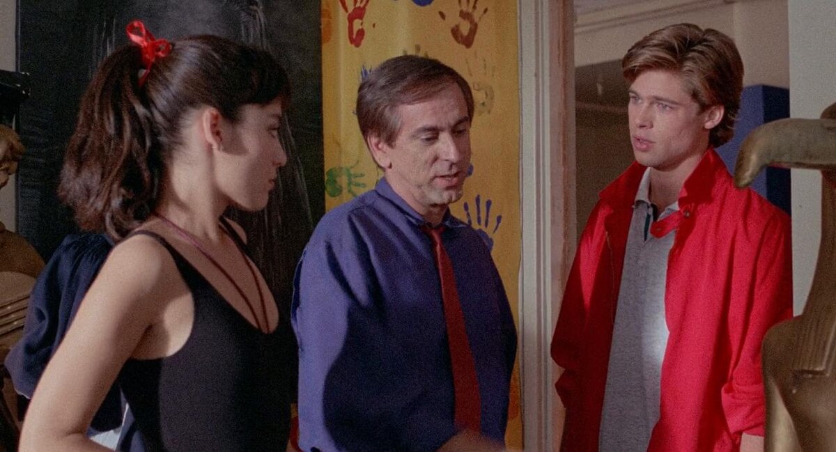 Cutting classes. Сокращая класс (Cutting class) (1989). «Сокращая класс» (Cutting class) бред Питт. Джилл Шолен и Брэд Питт.