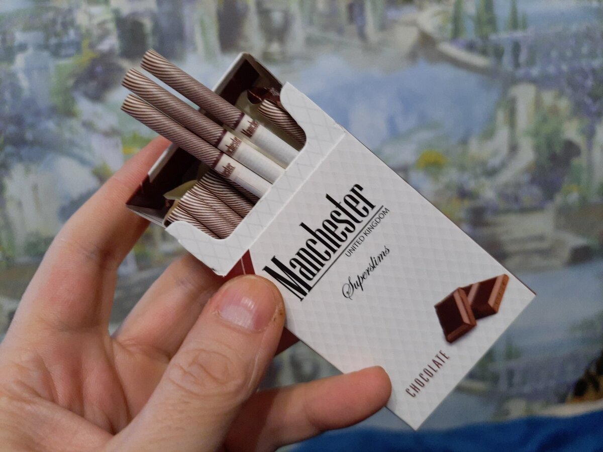 Тонкие сигареты с шоколадным вкусом названия и фото