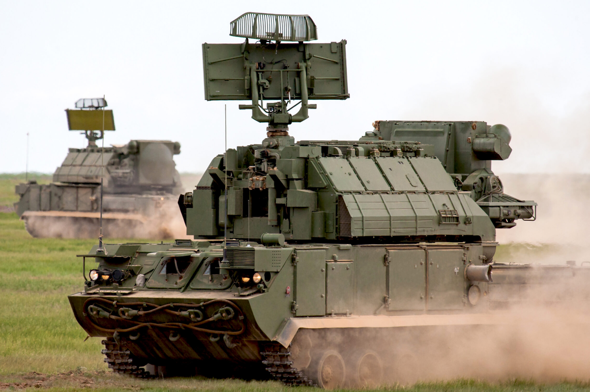 Российский ЗРК малой дальности «Тор-М2»