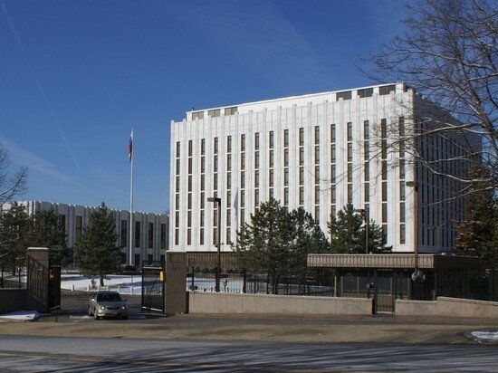    Здание посольства России в Вашингтоне. Фото: Wikipedia.org.