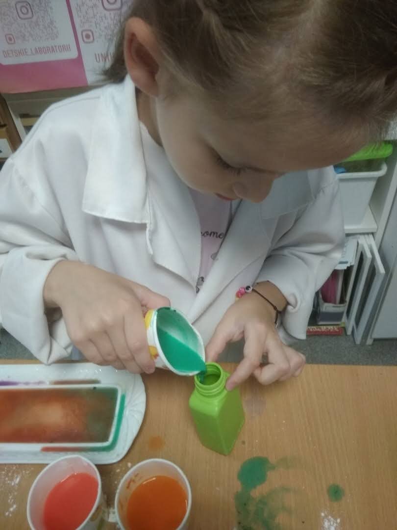 Готовим краски