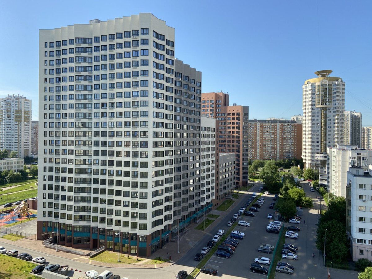 Вид на ЖК «Тополя» со стороны улицы Перерва. Фото: Мария Ганчева 