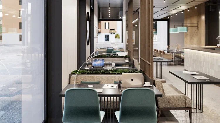 То самое место, которое заменит часы работы в стенах апартаментов.