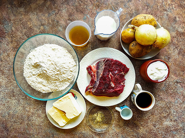 Пирог с мясом — рецепт особый в татарской кухне.-2