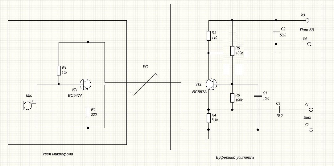Предусилитель для микрофона. Подборка схем
