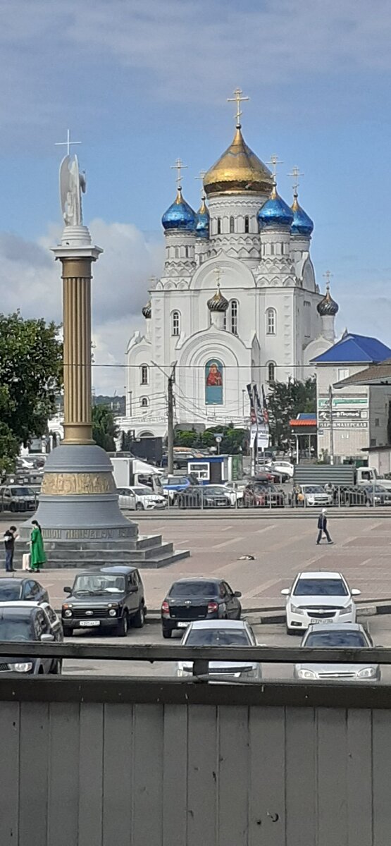 Вид из окна вокзала в г.Лиски