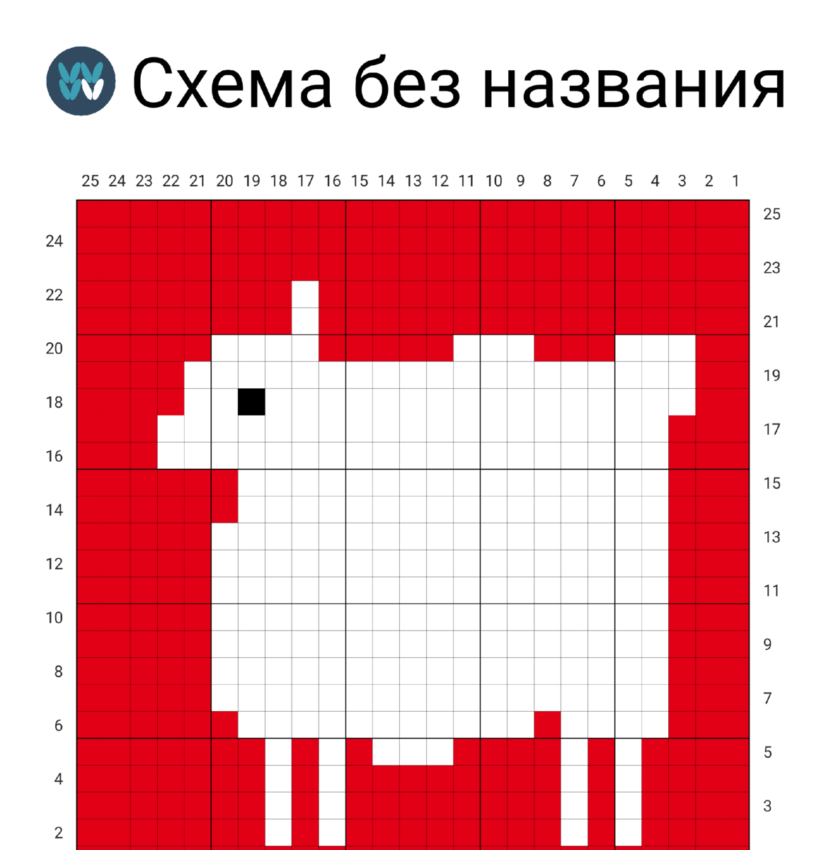 Как составить схему жаккардового узора самостоятельно | Вязание с Татьяной  Бурыкиной | Дзен