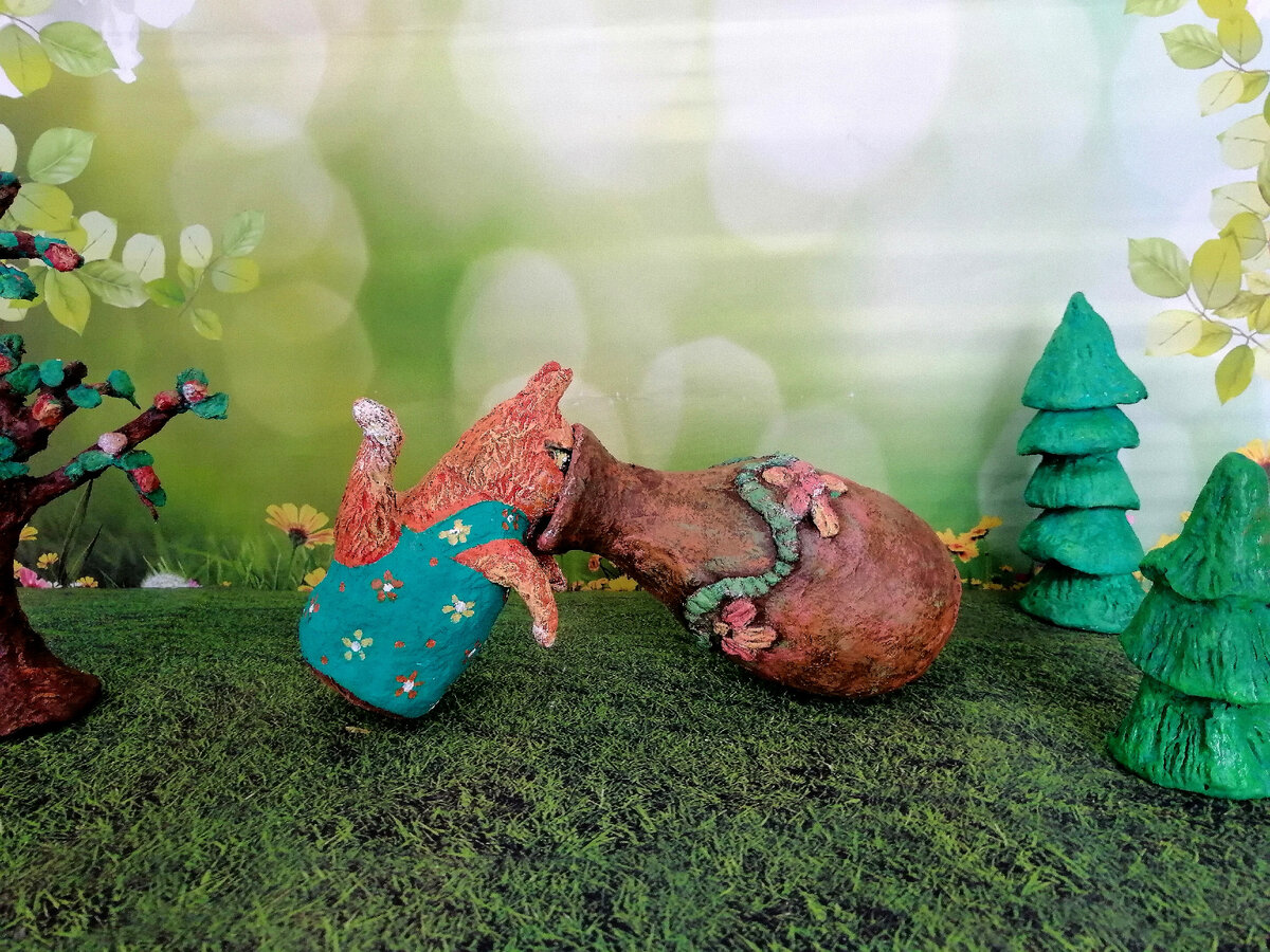 Все герои из папье-маше 