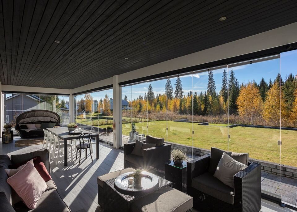 Раздвижное остекление