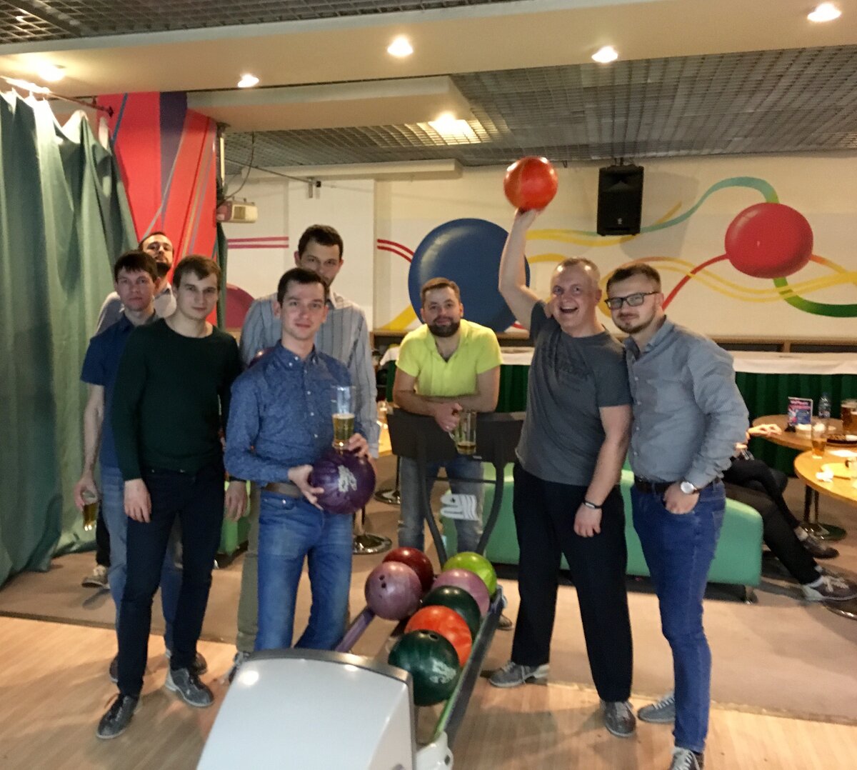 Команда в боулинге