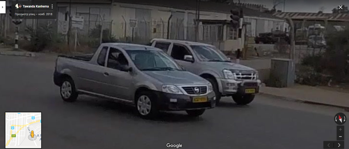 ЮАР.Nissan NP200 '2009–н.в. Модель для рынка Южной Африки . Создана на базе Dacia Logan Pick-up '2007–12 