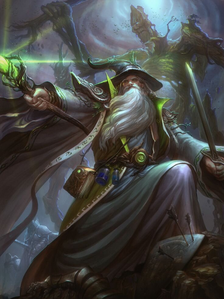 Классический архимаг, источник pinterest.com