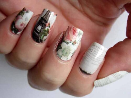 Получить необыкновенные ноготки с 3D и фото дизайном помогут специальные техники нанесения рисунка на ногти, создающие эффект объемности элементов композиции.