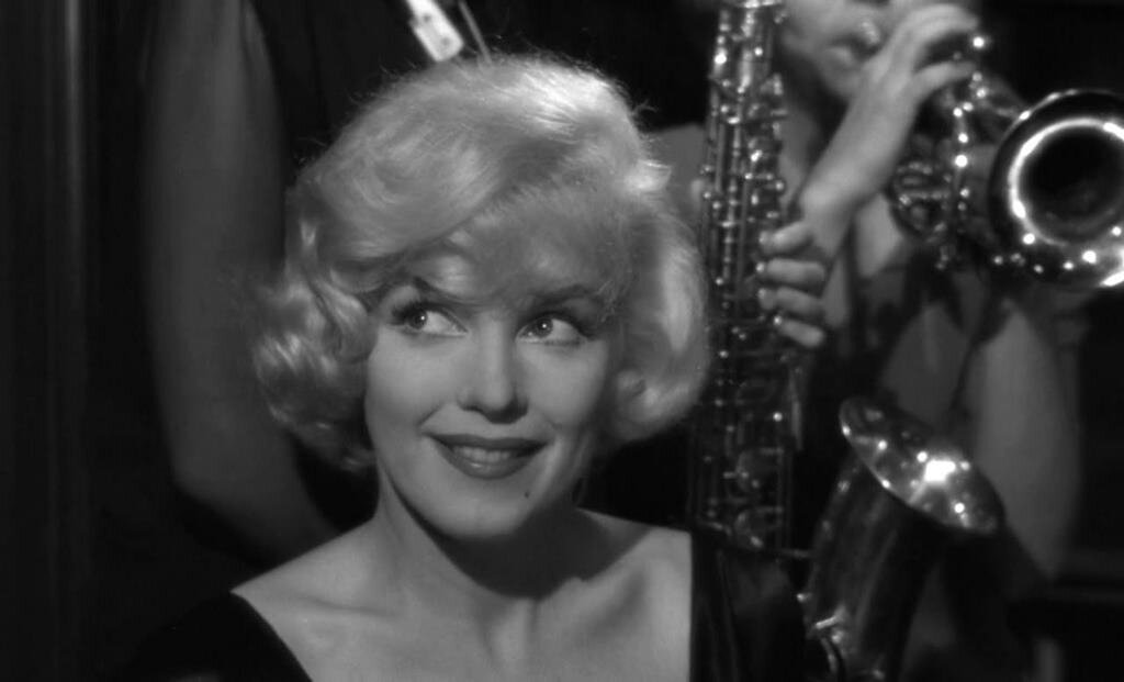 Мерилин Монро, кадр из фильма «В джазе только девушки»