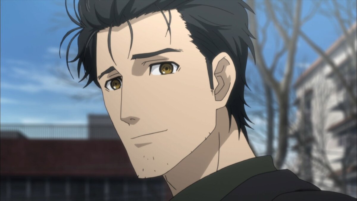 Изображение взято с Яндекс Картинки - Изображен главный герой Ринтаро Окабэ