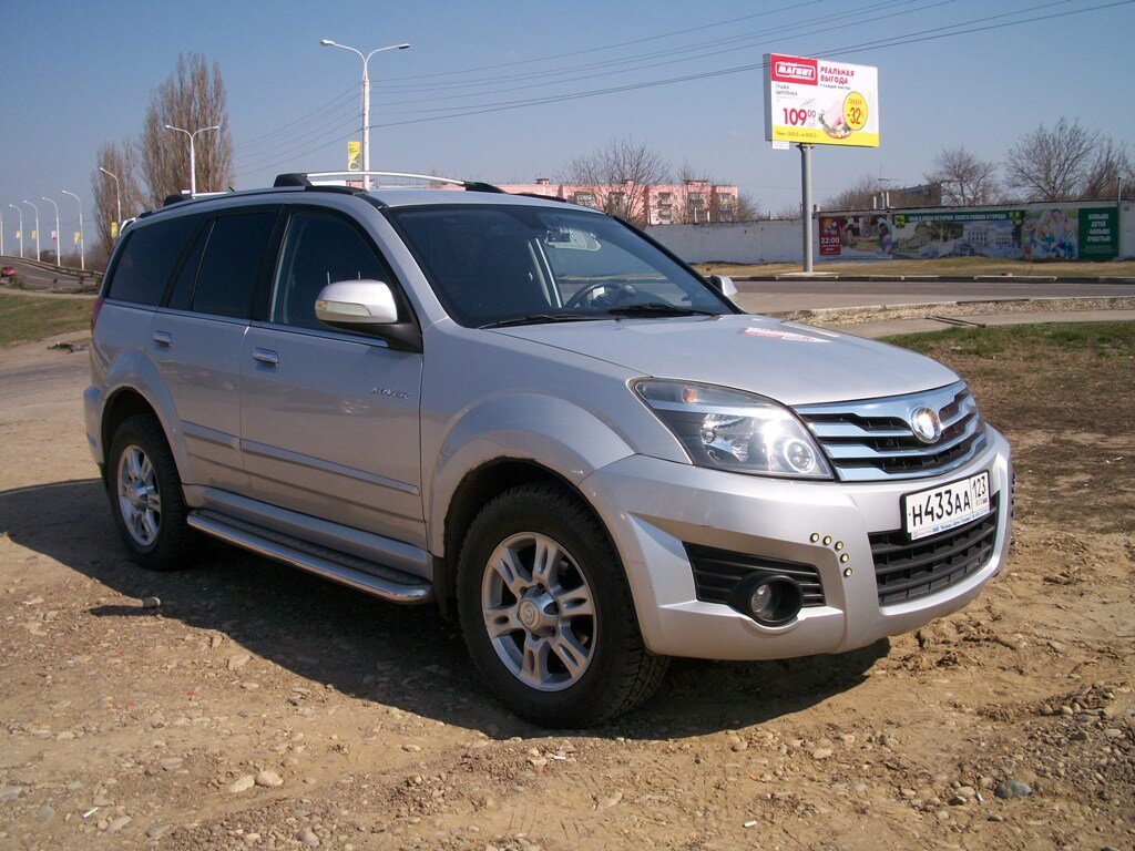 Типичный 8-летний Great Wall Hover. Выглядит вполне презентабельно.