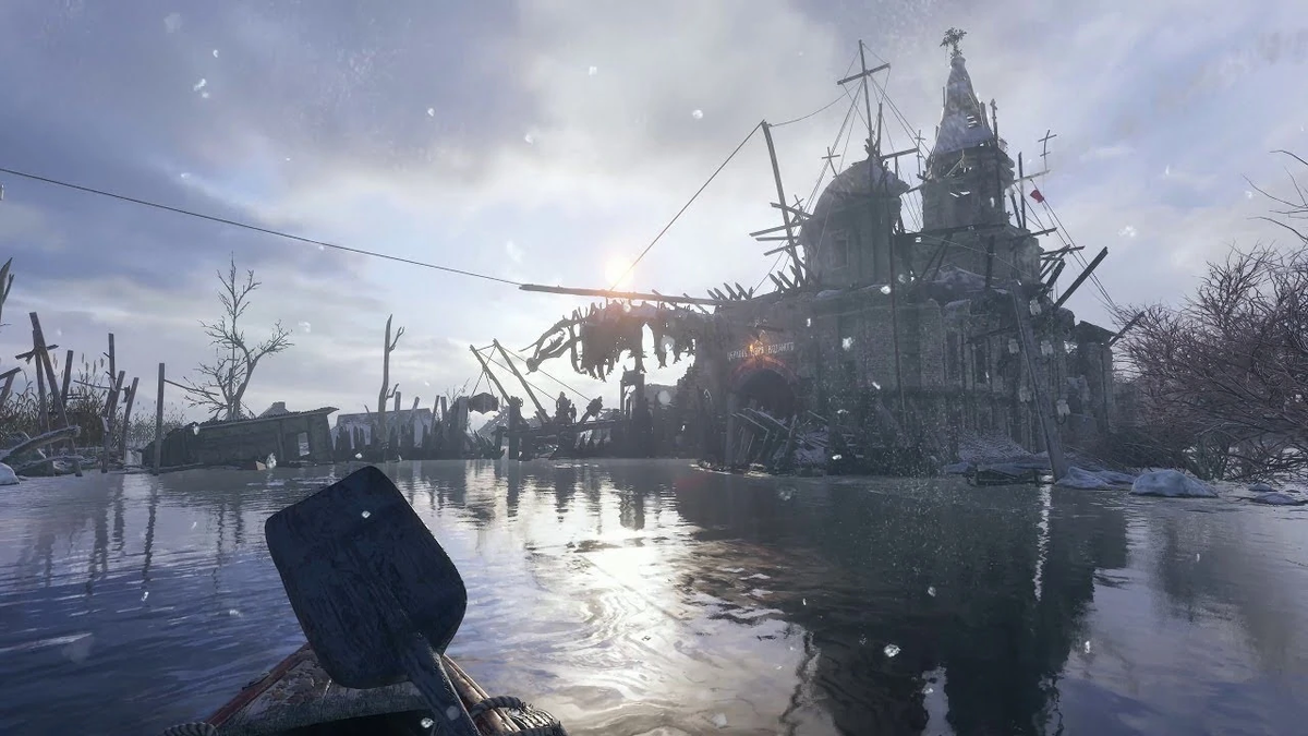 Церковь электроборцев из Metro.Exodus, они очень сильно боялись любой техники, хотя их можно понять, ибо в этой местности часто бывали шаровые молнии и техника становилась причиной смерти многих людей. Однако, в нашем мире полно таких "электроборцев", только единственное, что их отличает отсутствие причин для борьбы.