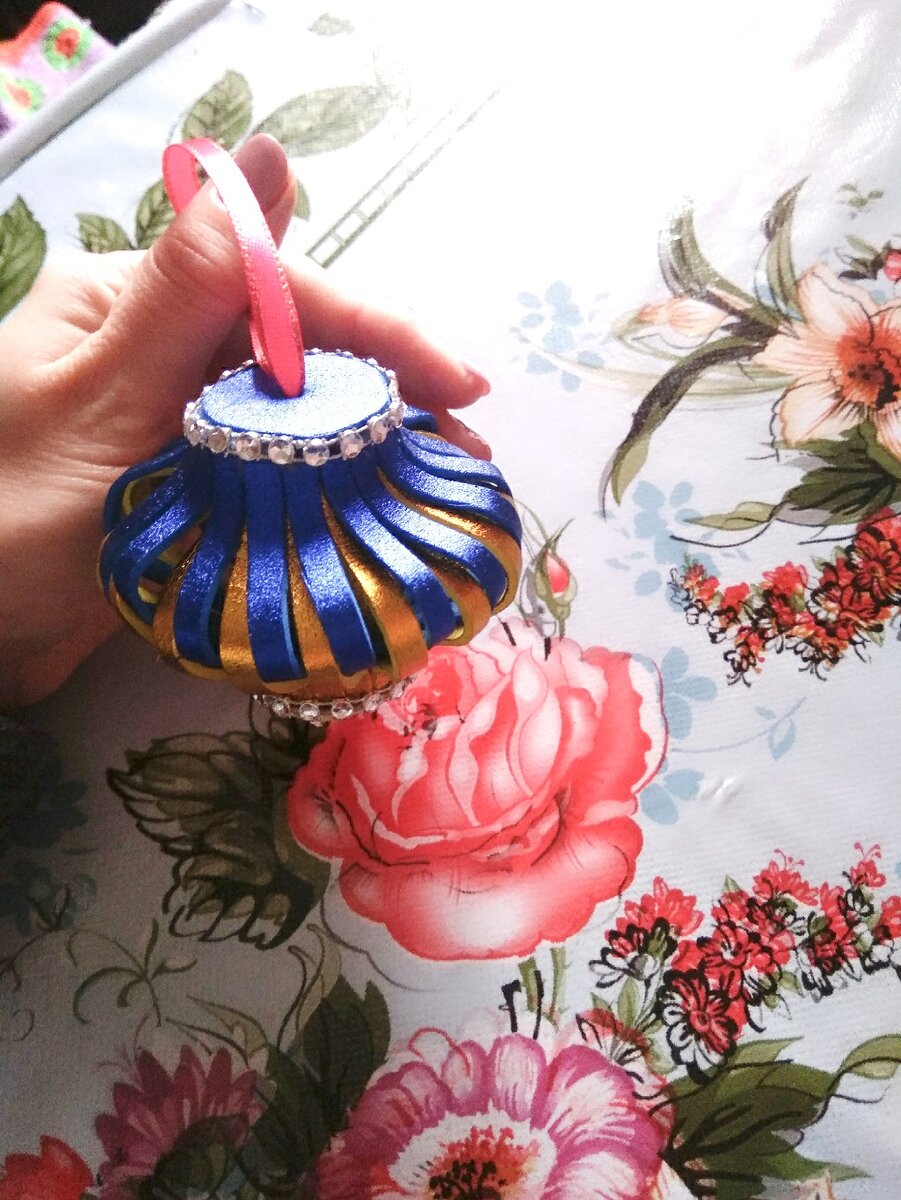 Новогодний фонарик на ёлку 🎄