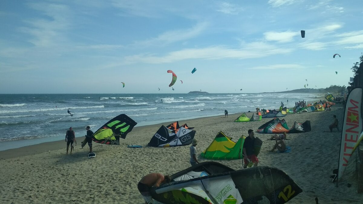 Кайтсерфинг во Вьетнаме