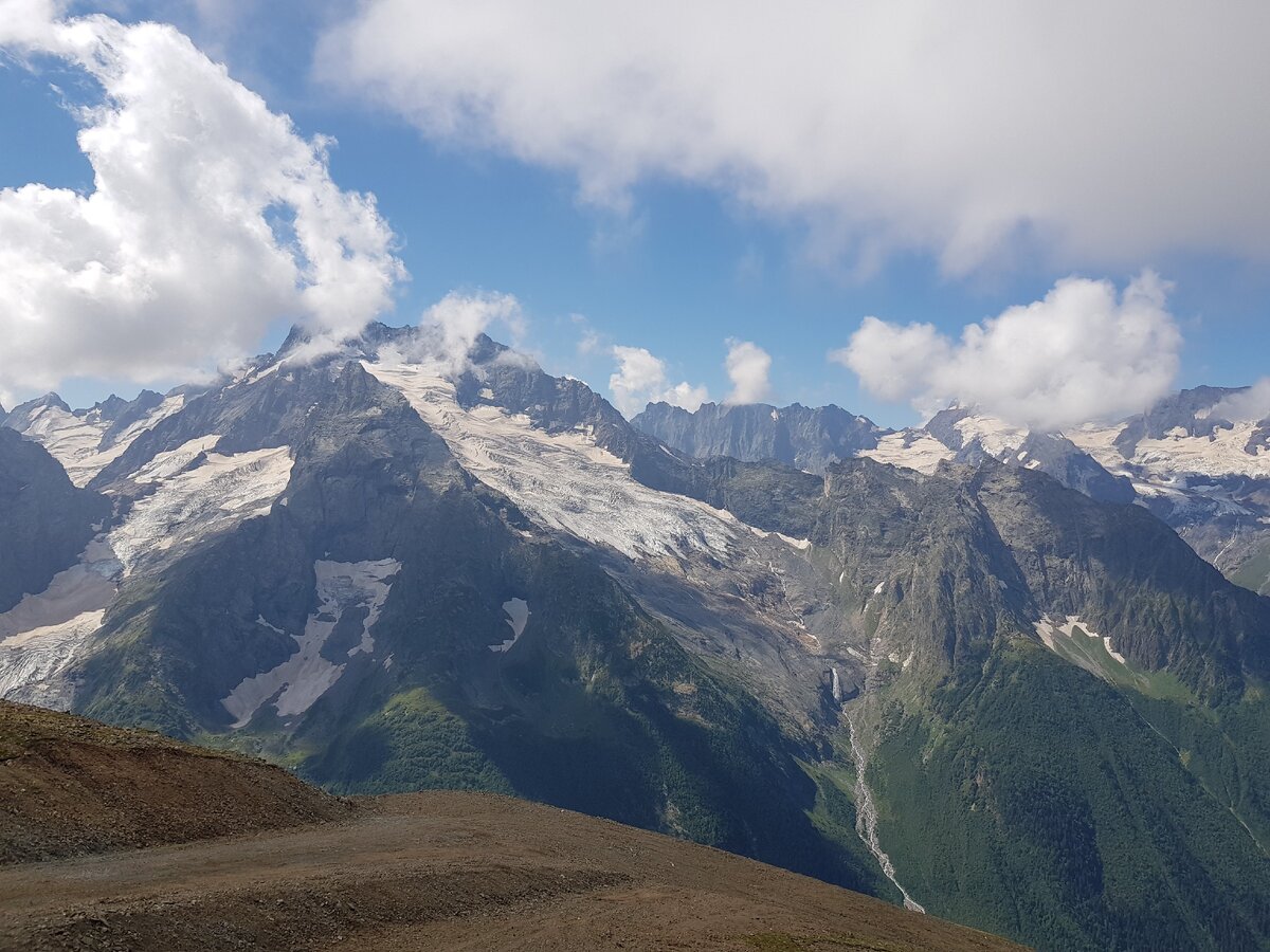 Красота кавказских гор