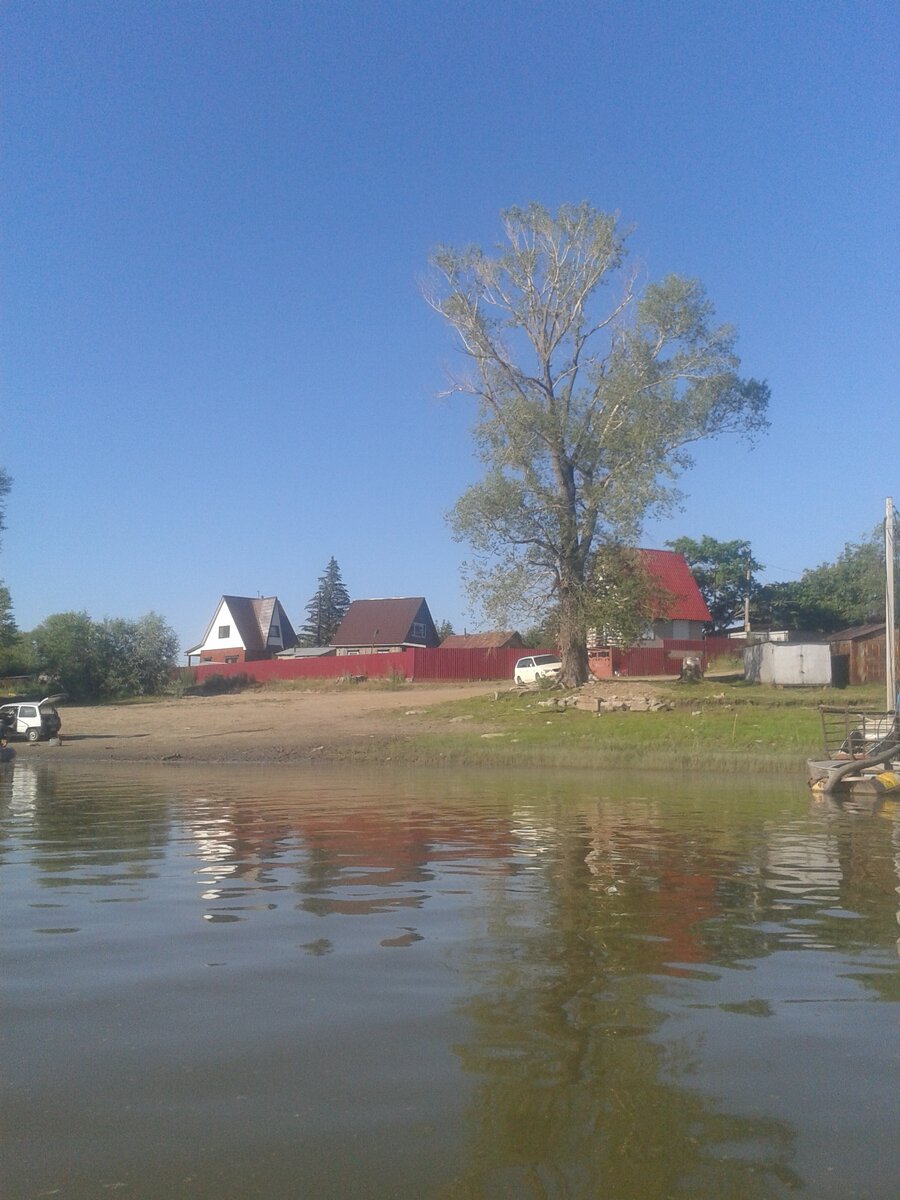 Спуск для лодок.