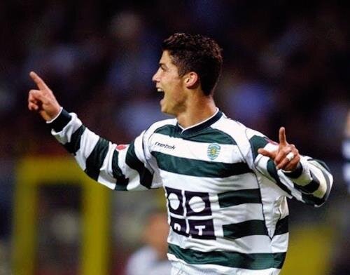 Роналду забил за "Спортинг" 10 голов в 58 матчах