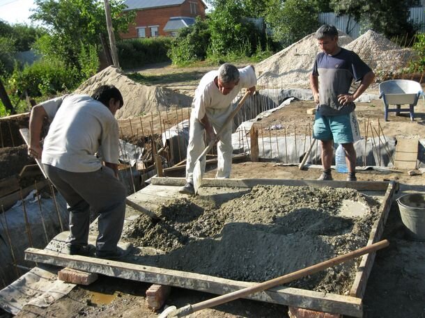 Собираем ручную бетономешалку своими руками из старого велосипеда