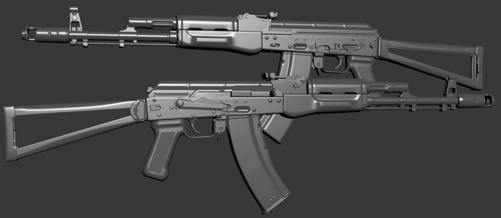 С ЭТИМ АВТОМАТОМ ПОРАЖАТЬ ВРАГА ЗНАЧИТЕЛЬНО ЛЕГЧЕ ЧЕМ  С  АВТОМАТОМ КАЛИБРА 7,62