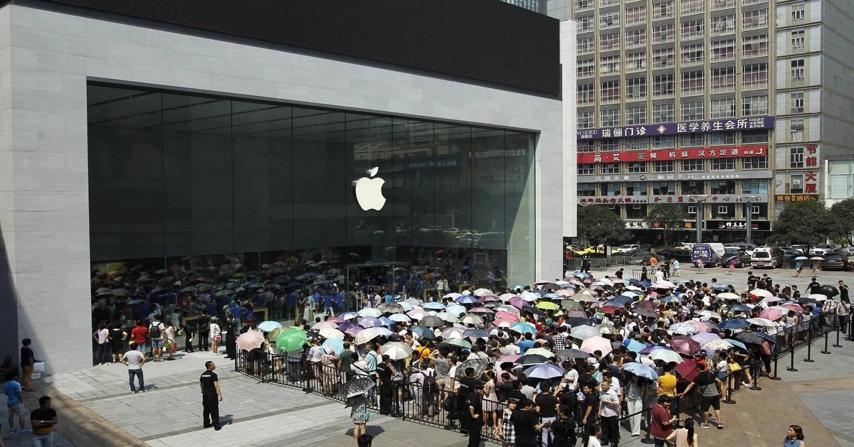 Apple - розничные магазины созданы по всем законам маркетинга