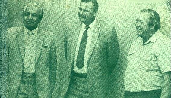 Геннадий Жиздик , Лев Яшин и Владимир Емец