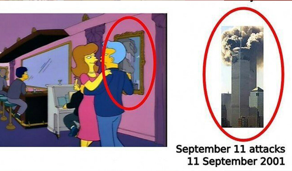 Предсказания симпсонов которые сбылись. Симпсоны про 11 сентября 2001. Симпсоны 2024 предсказание. Симпсоны 11 сентября. Симпсоны 11 сентября предсказание.