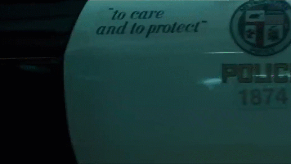 Надписи на машине