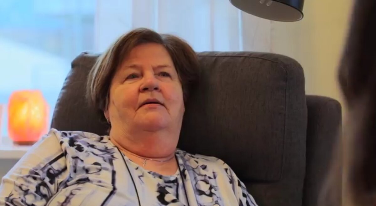 Хэльга, пенсионерка из Исландии 