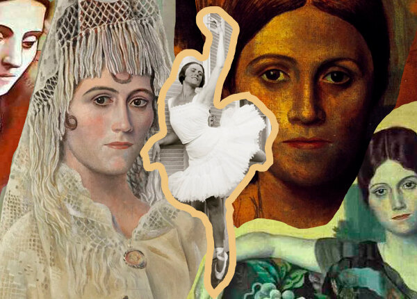 Ольга Хохлова в работах Пикассо