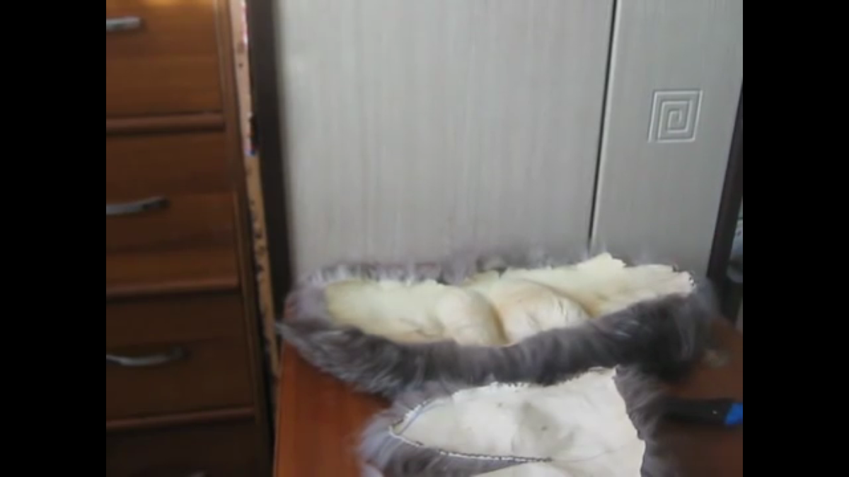 Шапка из чернобурки своими руками. Мила Федюкова