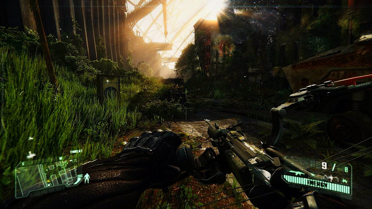 Скриншот из игры "Crysis 3".