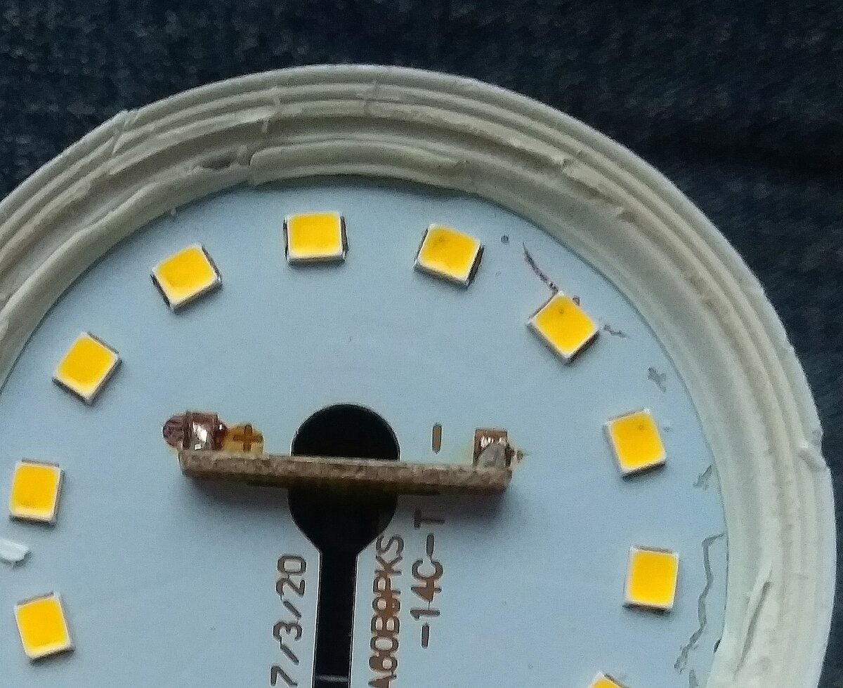 Перегоревшие диоды