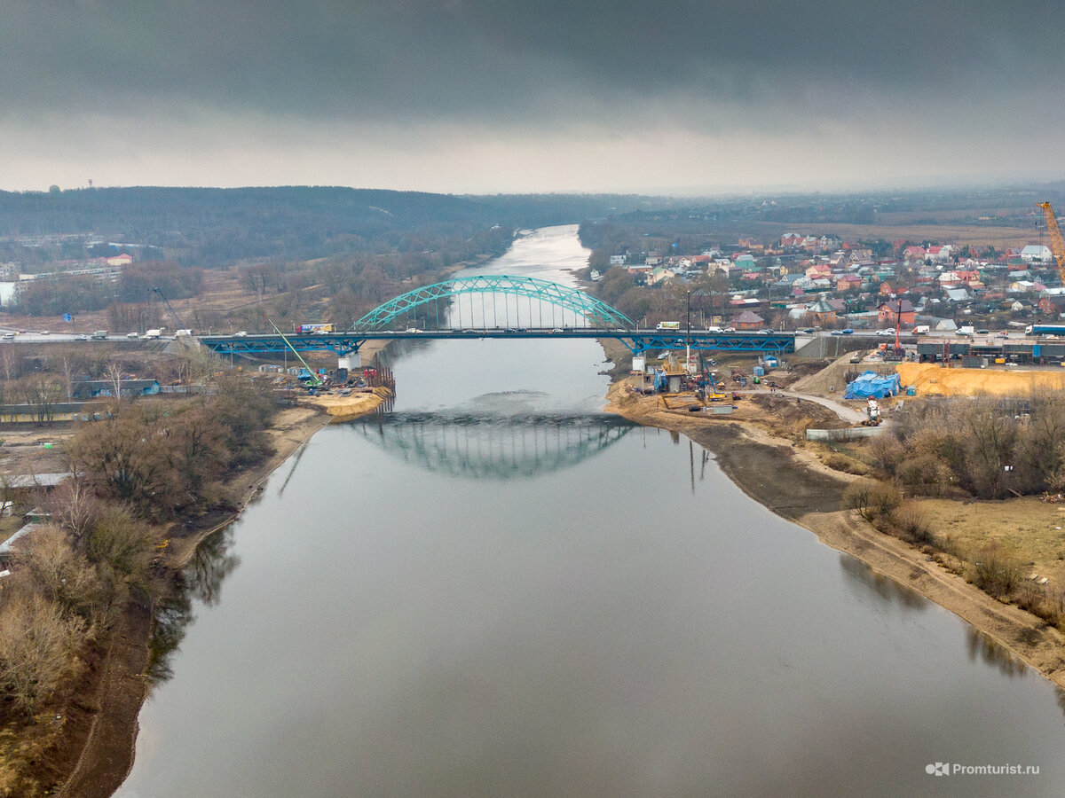 Конец пробкам на M5. Новый мост через Москву‑реку — скоро. Ход строительства ???