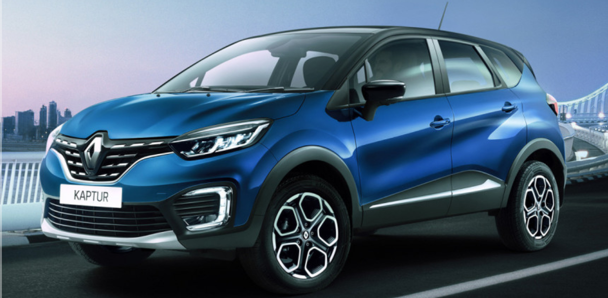 Официальное фото обновленного RENAULT КAPTUR.