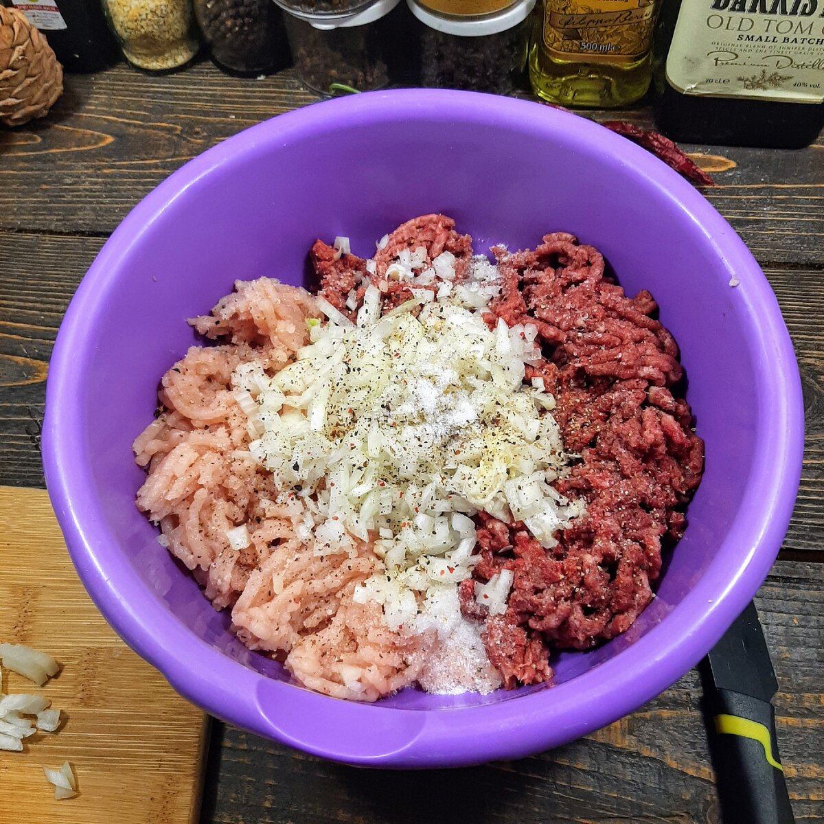 Конкильоне - фаршированные мясом макароны ракушки