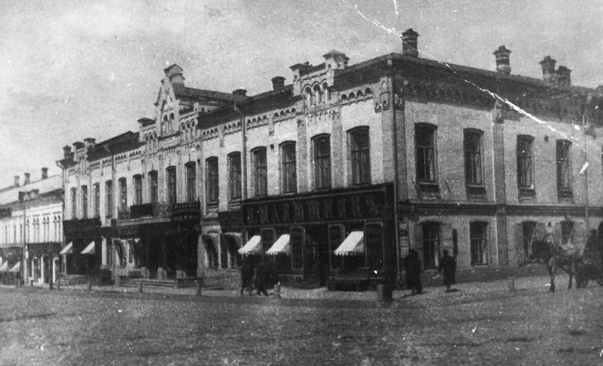 Дом купца А. Е. Попова, 1900-1917гг. Источник: pastvu.com