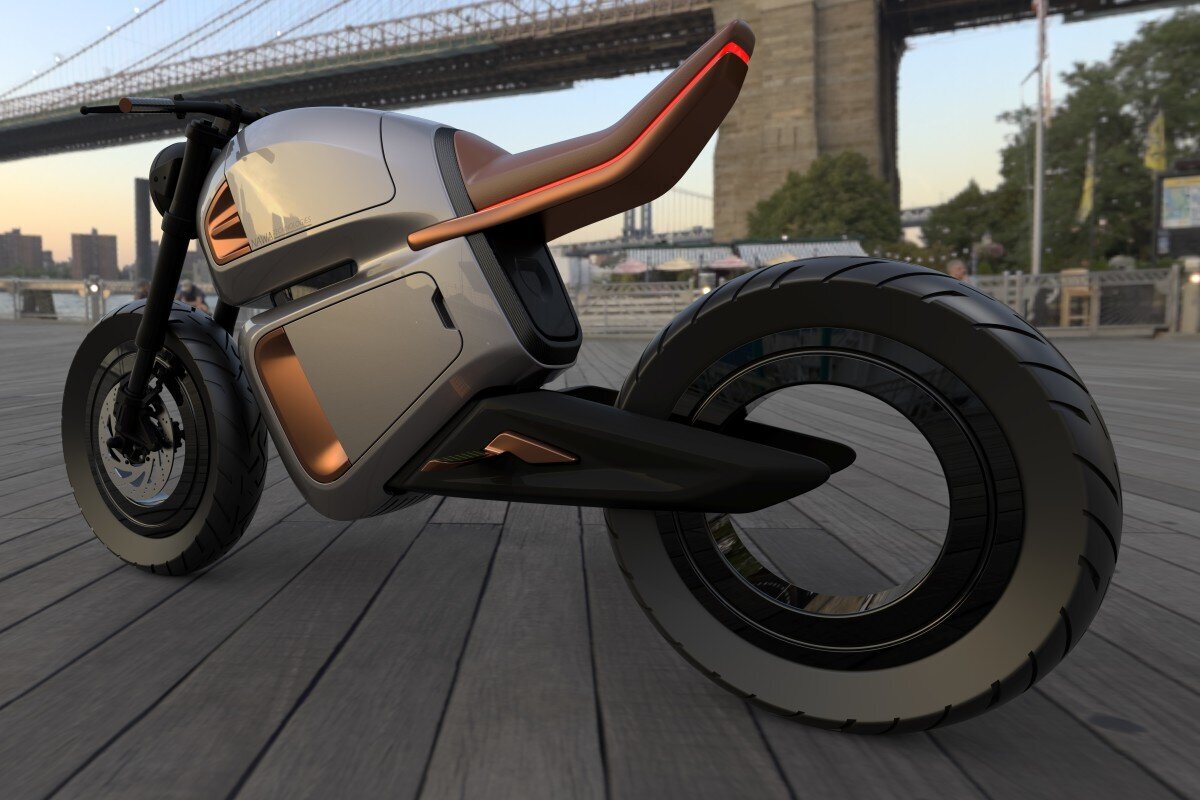 Гибридный мотоцикл Kawasaki