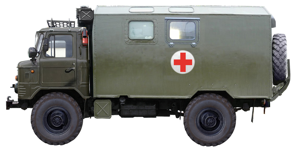 Санитарный автомобиль АС - 66