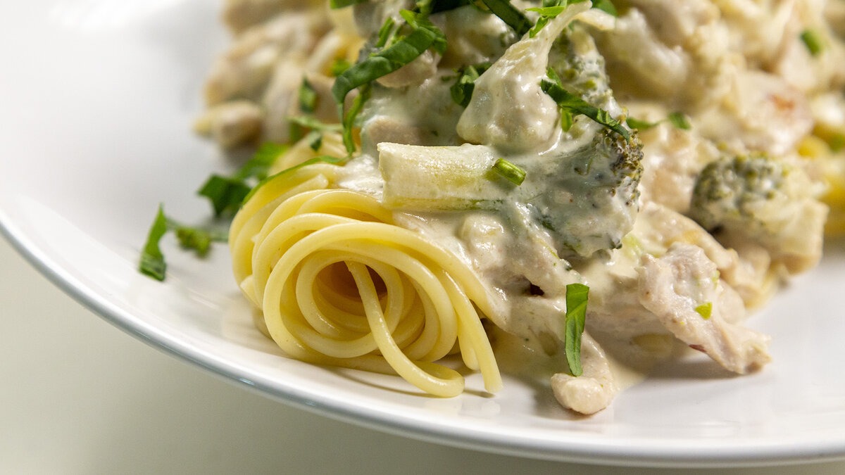 Курица с брокколи 