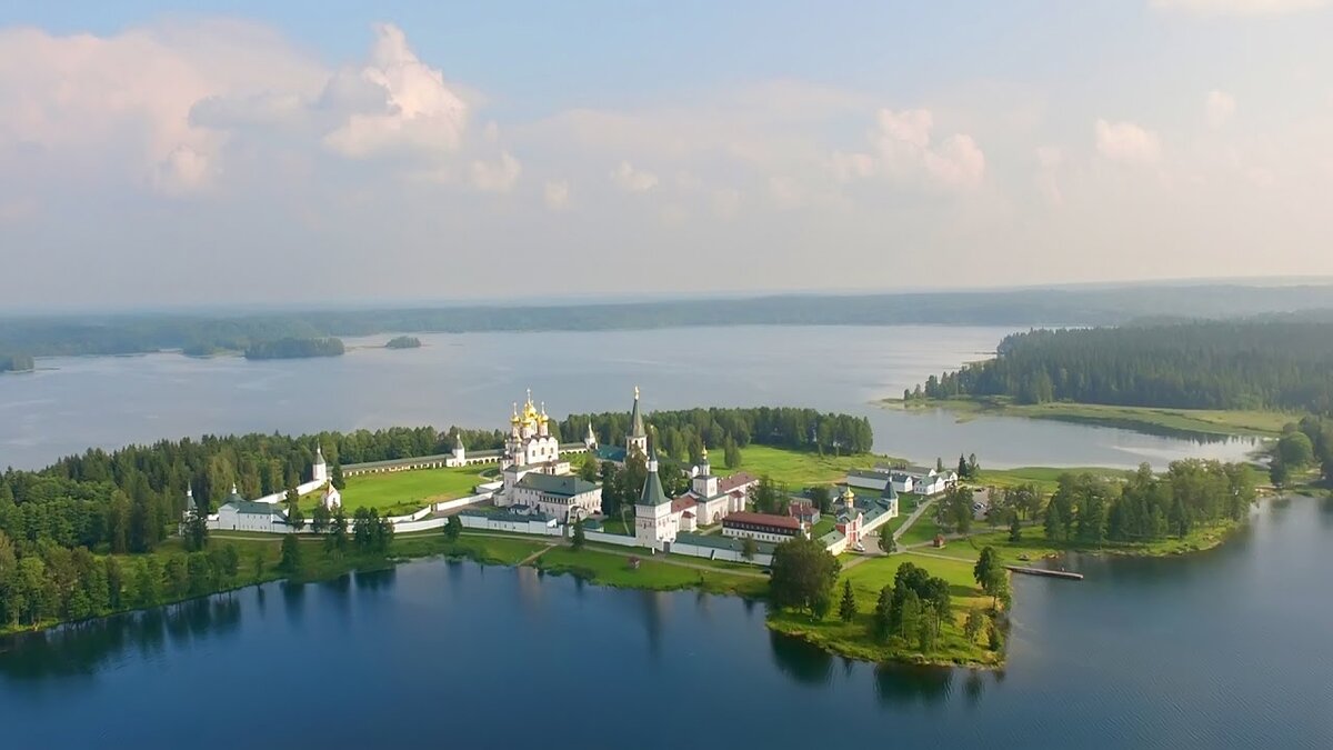 Озеро Валдай и озеро Селигер
